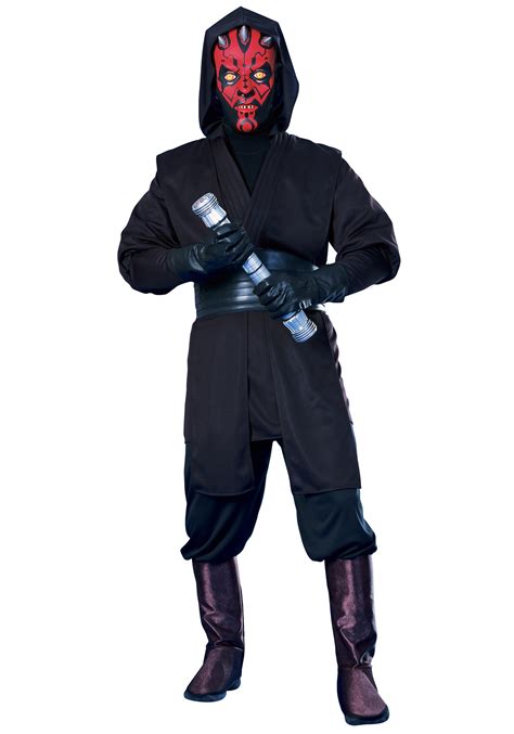 Deluxe Darth Maul Costume - HalloweenCostumes.com