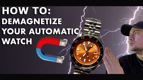 Demagnetize watch while running.  The result is a watch that may run quickly, errati...