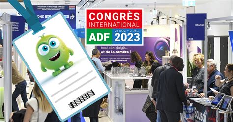 Demande de badge Expo - Congrès ADF