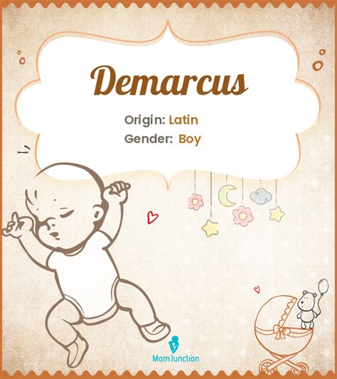 Demarcus - Baby Name Meaning, Origin, and Popularity