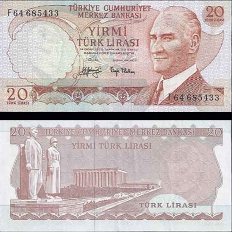 Demir 20 türk lirası