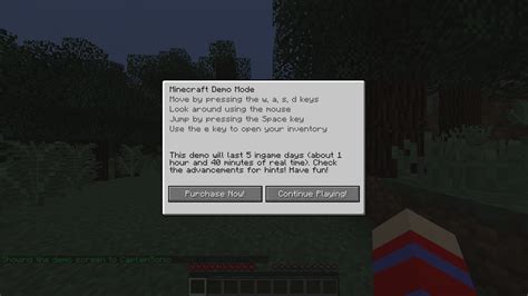 Demo Menu Spigotmc High Performance Minecraft