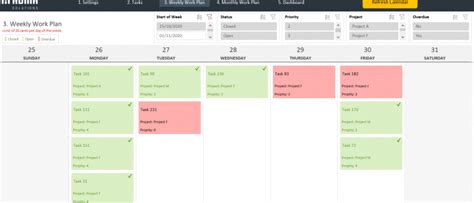 Demo Work Plan Template Excel Adnia Solutions
