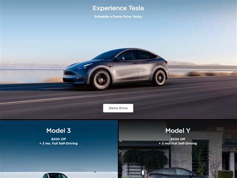 Schedule a Tesla test drive at a time and date