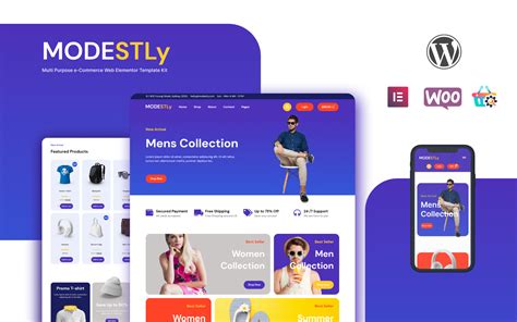 Demo for Modestly An WordPress Elementor Template Kit 209562