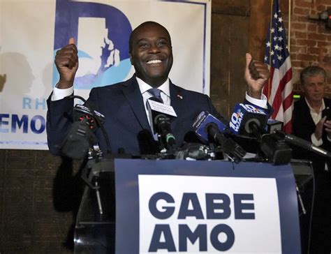 Democrat Gabe Amo becomes Rhode Island’s first Black candidate elected to Congress