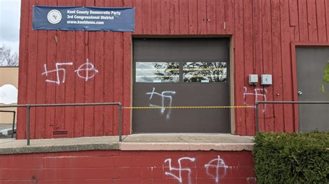 Democratic Party office in New Hampshire hit with antisemitic graffiti