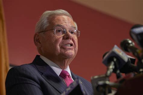 Democratic Sen. Bob Menendez of New Jersey says cash found in his home was from his personal savings, not bribe proceeds