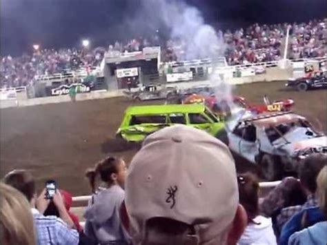 2008 Ogden Utah Demolition Derby. This guy won't