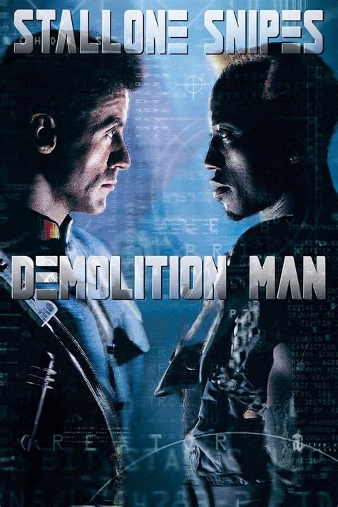 Demolition man full movie. Thomas G. (Sparatikk) more_vert. June 7, 2022. 90s film at its best. The cast is perfect for the tone. Stallone vs Bullock, for sexual tension and comedy, and add Wesley Snipes' snarky recklessness, with Snipes at his absolute physical pinnacle. He matches up with Stallone's character with believability. 