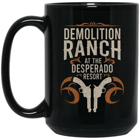 "Demolition Ranch Resort Logo Shirt" embodies the spirit of the ranch in every thread. Discover the Ranch's essence with our exclusive logo tee.. 