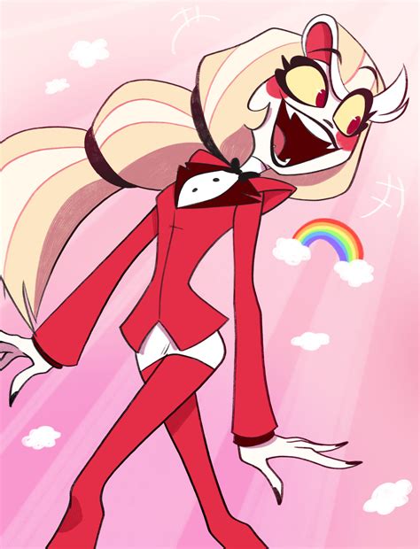 Demon Charlie Hotel art, Hazbin hotel charlie, Vivziepop hazbin hotel