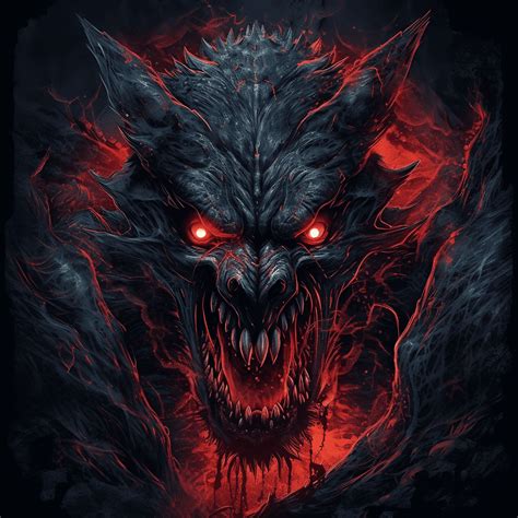 Demon Dog by lmai on DeviantArt