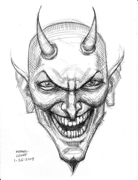 Demon Drawings In Penci
