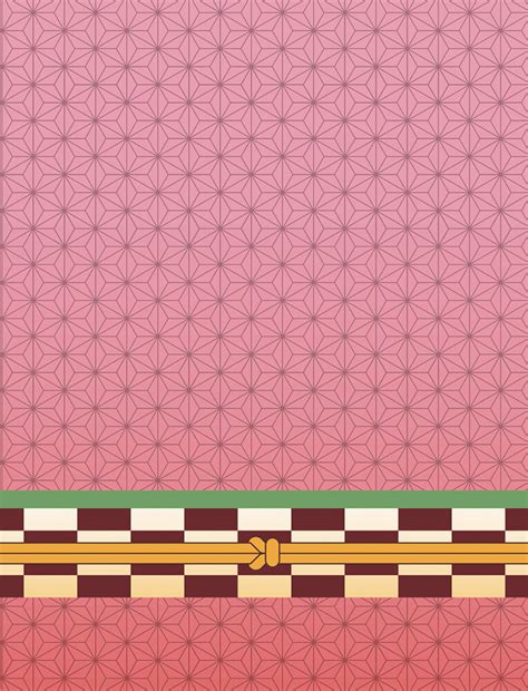 Demon Slayer Nezuko Pattern 60 X 45 Throw Demon Slayer Nezuko Pattern