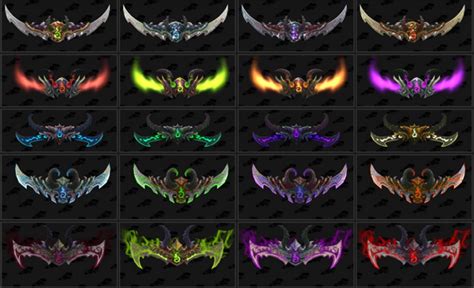 WoW Artifact Weapons These items in Wow are real relics of the past – once legendary but never forgotten. They were introduced in Legion expansion and instantly divided player base into 2 main camps: the ones that thought this was the greatest change of all time, and the other ones being completely disguised by implementation of the new WoW .... Demon hunter artifact appearances