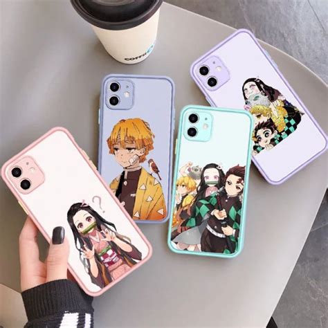 Demon slayer phone case iphone 11. Anime Manga Phone Case Demon Cover for iPhone 14 13 12 11 X 8 Samsung A14 S23 A73 A53 Huawei P40 P50 Pixel 8 7 6 6 Pro OnePlus 9 ... Cartoon Phone Case | Demon Slayer ... 