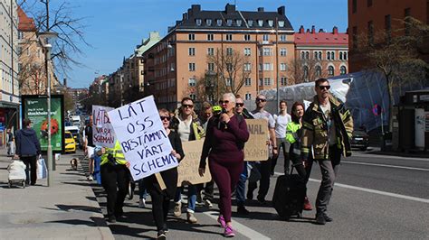 Demonstration idag
