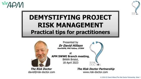 Demystifying Project Risk Management: Practical Tips for …