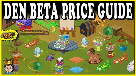 This page lists the Den Items that are Betas (meaning the