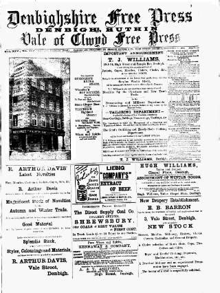 Denbighshire Free Press in British Newspaper Archive