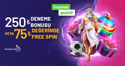 Deneme bonusu yatırım şartsız