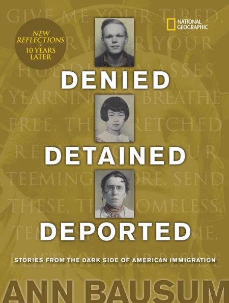 Read Online Denied Detained Deported Stories From The Dark Side Of American Immigration By Ann Bausum