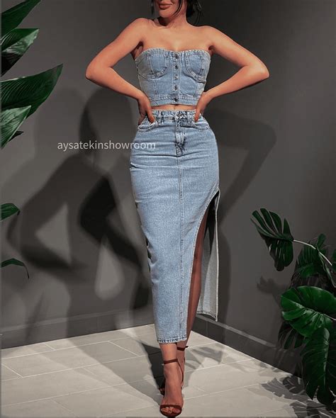 Denim Etek Modelleri & Fiyatları Modanisa.