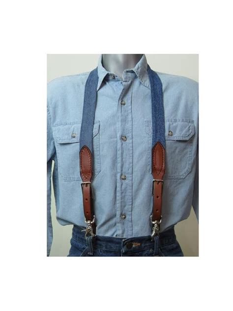 Denim Suspender - Etsy