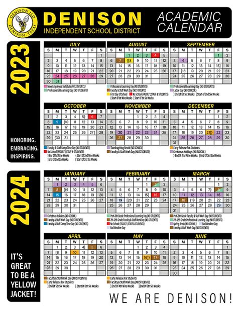 Denison University Academic Calendar