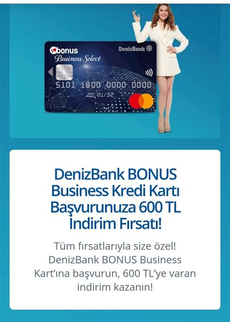Denizbank bonus business kart özellikleri