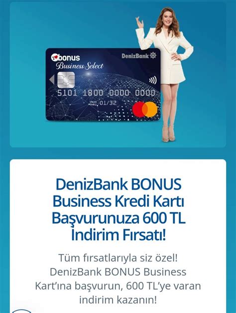 Denizbank bonus kredi kartı
