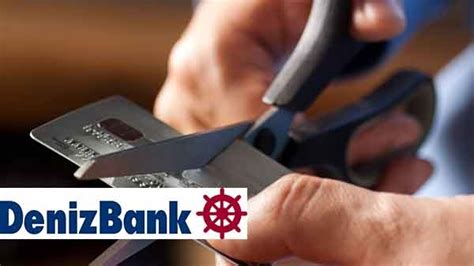 Denizbank kredi kartı iptali