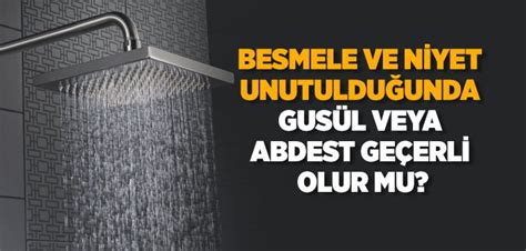 Denizde aldığın gusül geçerlidir.