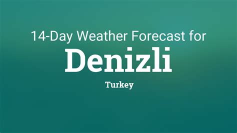 Denizli weather forecast