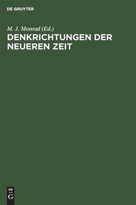 Denkrichtungen der neueren zeit. - National physical therapy examination review and guide.