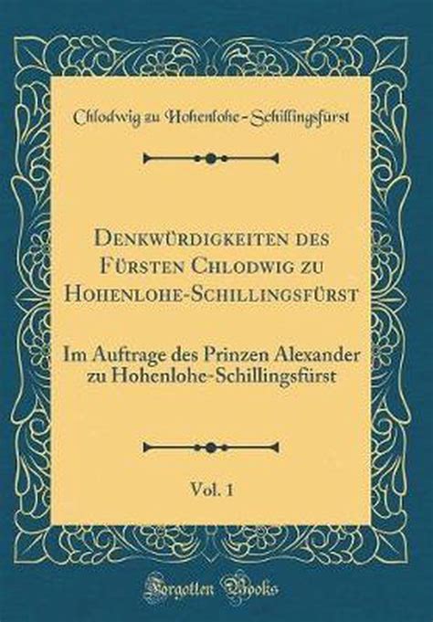 Denkwürdigkeiten des fürsten chlodwig zu hohenlohe schillingsfürst. - Mcgraw hill intermediate accounting solutions manual.