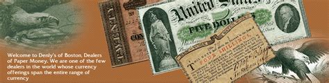 Denlys of Boston - Collectible Currency, Collectible Paper Money, …