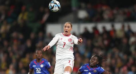 Denmark beats Haiti 2-0 to set up a round of 16 encounter with Women’s World Cup co-host Australia