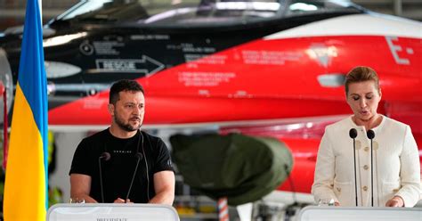 Denmark joins Netherlands in offering F-16 jets to Ukraine as Zelenskyy visits