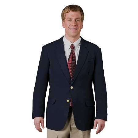 Dennis School Uniform Executive Apparel Navy Blazer Jacket