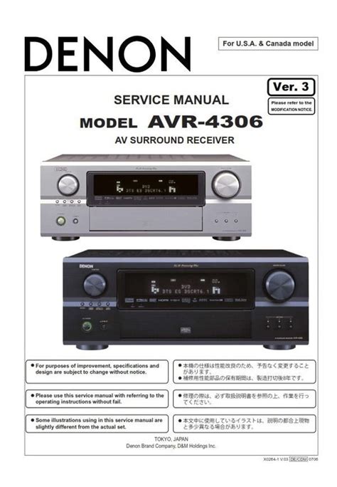 Denon avr 4308ci service manual download. - 1995 suzuki gsx 600 katana reparaturanleitung.