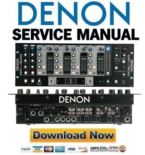 Denon dn x500 service manual repair guide. - Lg dvd vcr combo instruction manual.
