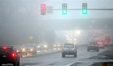 Dense fog may disrupt your Friday morning commute