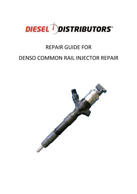 Denso cri repair guide v4 diesel distributors. - La magie, voix secrètes de l'antiquité.
