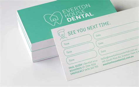 Dental Appointment Cards Templates