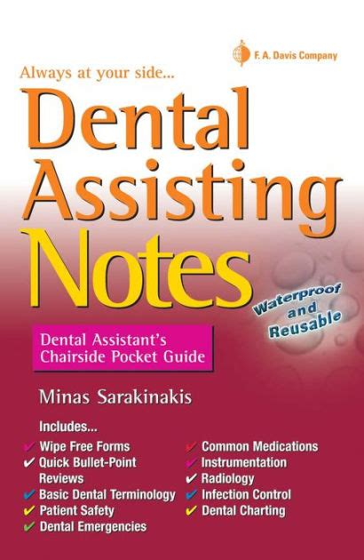 Dental assisting notes dental assistants chairside pocket guide. - Nissan ud 2015 truck service manual.