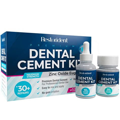 Dental cements are only sold to dentists