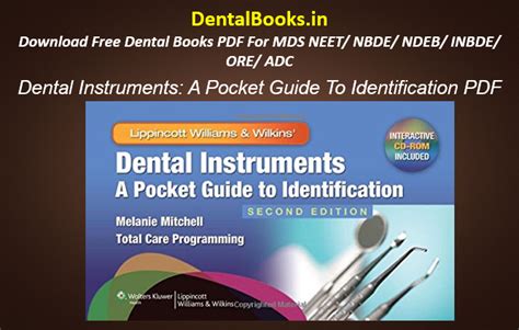 Dental instruments a pocket guide to identification published by total. - M audio fast track pro manual download.