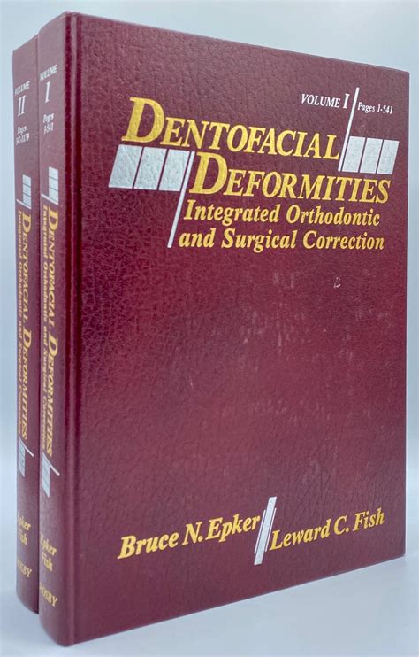 Full Download Dentofacial Deformities Integrated Orthodontic  Surgical Correction Volume 1 By Bruce N Epker